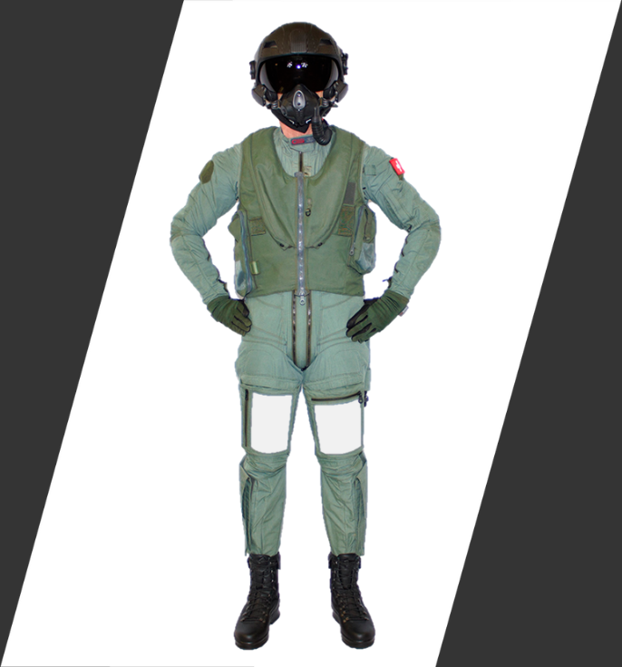 G-RAFFE Smart G-protection Full Body Suit  with integrated High-Altitude Protection (AHAP) 